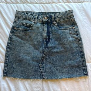 Wild Fable Jean Skirt